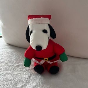 🎉 5 for $25 🎉VINTAGE SANTA SNOOPY PLUSH